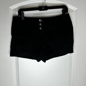 Y2K Charlotte Russe Linen Blend Women's Shorts Sz 6 P26538 NWT